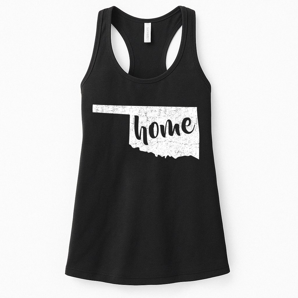 Oklahoma Home State Womens Tank Top