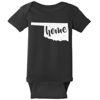 Oklahoma Home State Baby Bodysuit