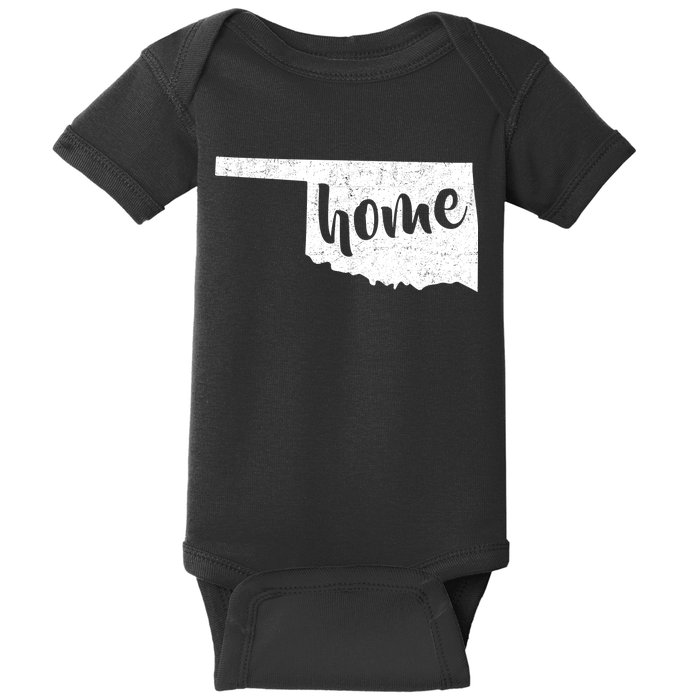 Oklahoma Home State Baby Bodysuit