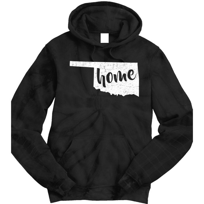 Oklahoma Home State Tie Dye Hoodie