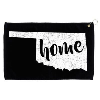 Oklahoma Home State Grommeted Golf Towel