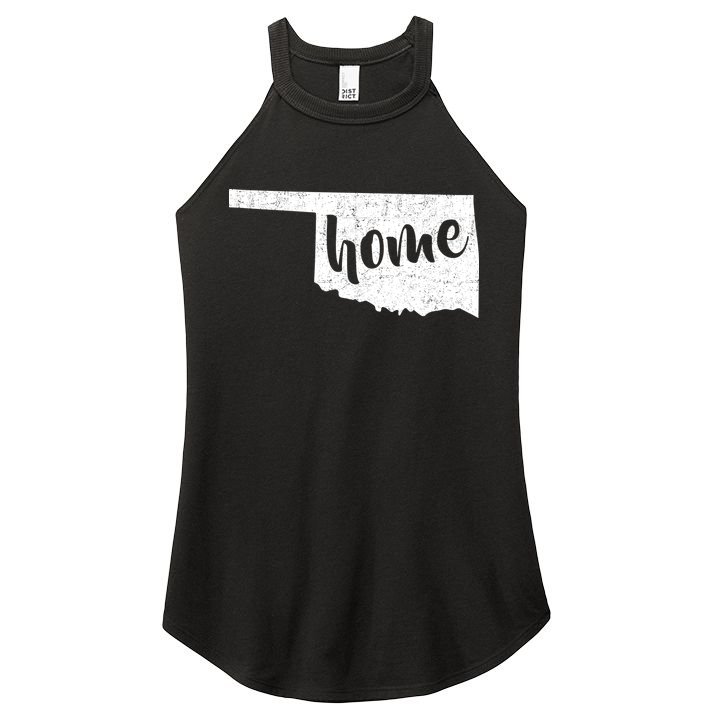 Oklahoma Home State Women's Perfect Tri Rocker Tank