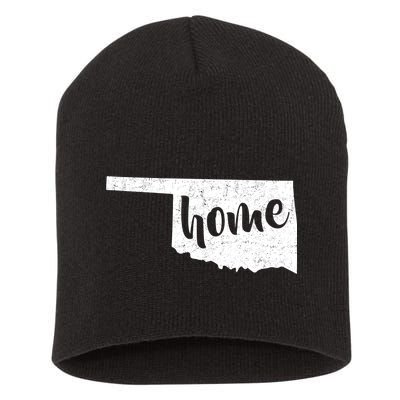 Oklahoma Home State Short Acrylic Beanie