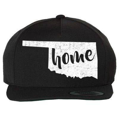 Oklahoma Home State Wool Snapback Cap