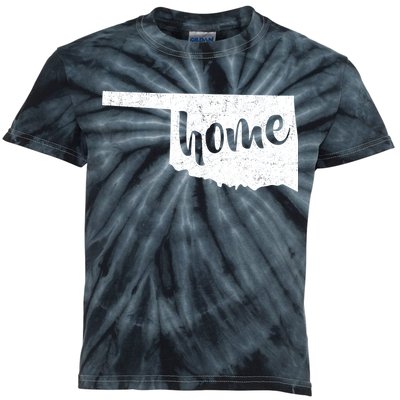 Oklahoma Home State Kids Tie-Dye T-Shirt