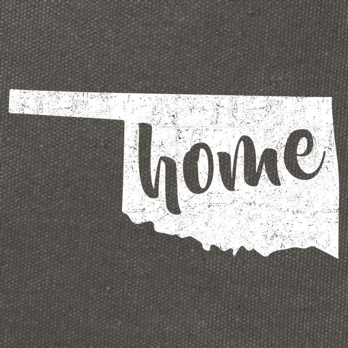 Oklahoma Home State Cotton Canvas Backpack