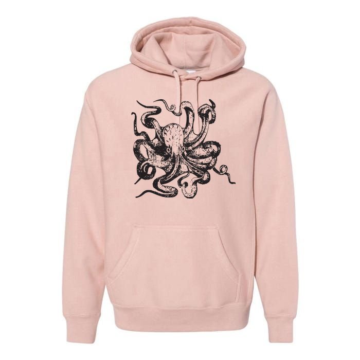 Octopus Kraken Men Women BoyGirl Tees Premium Hoodie