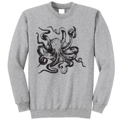 Octopus Kraken Men Women BoyGirl Tees Tall Sweatshirt