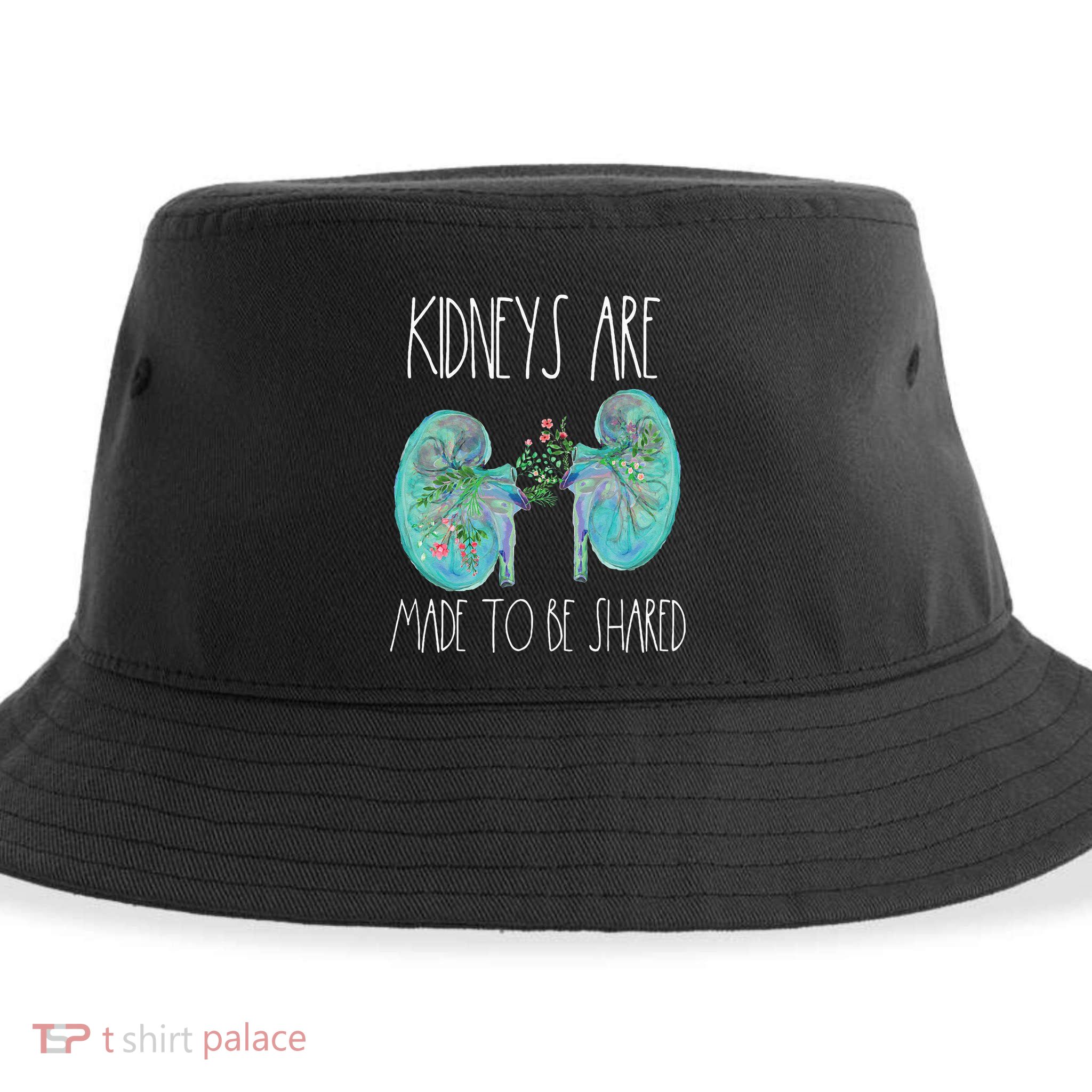 One Kidney Transplant Donor Kidney Surgery Shared Kidneys Sustainable Bucket Hat