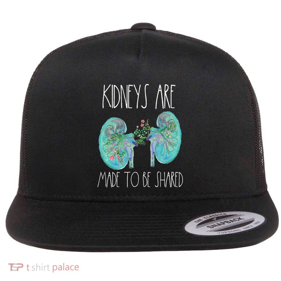 One Kidney Transplant Donor Kidney Surgery Shared Kidneys Flatbill Hat
