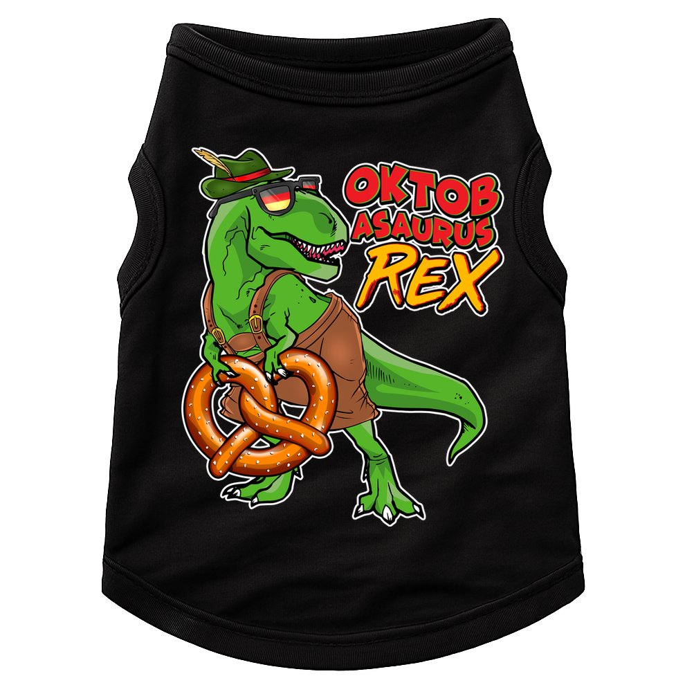 Oktob-Asaurus Rex Doggie Tank