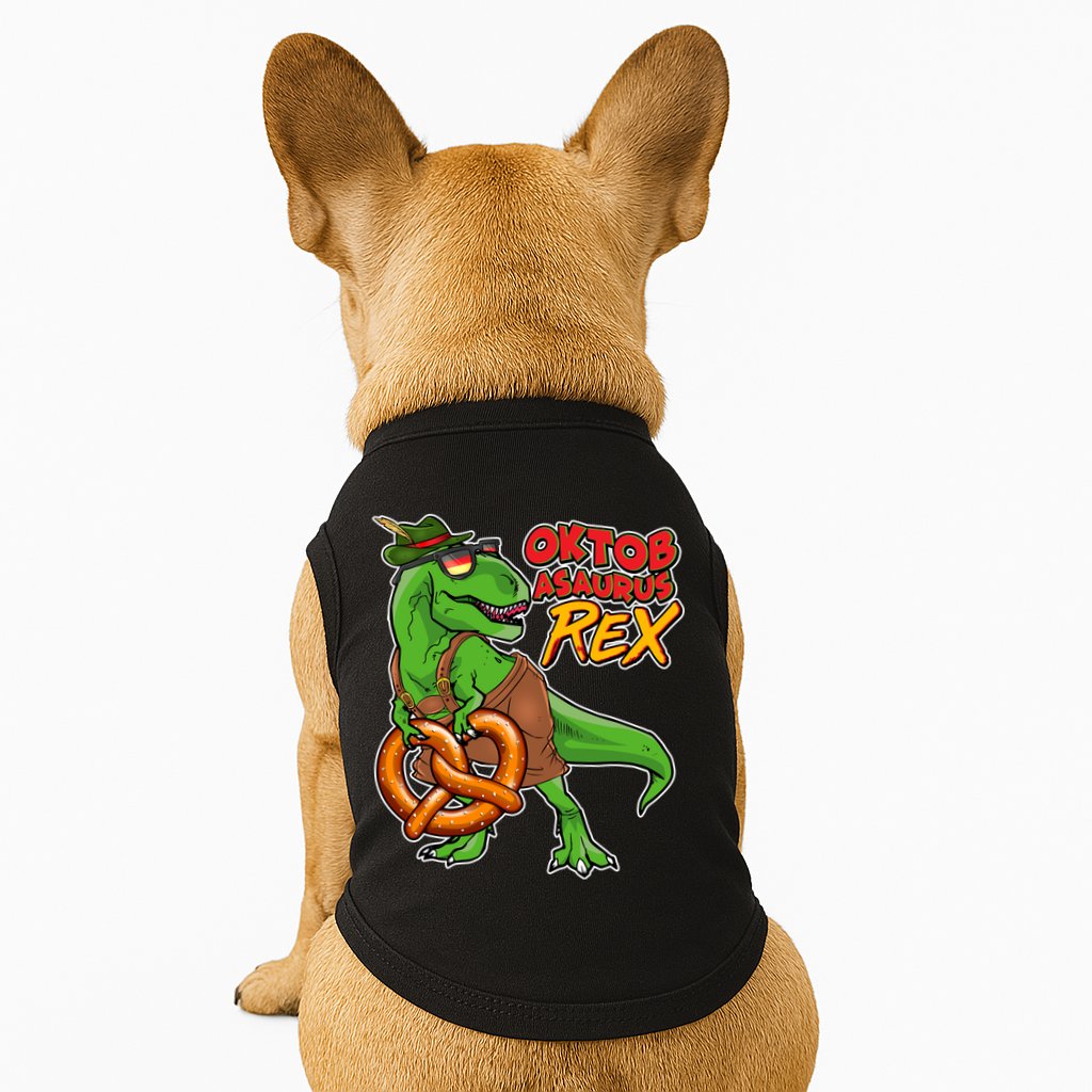 Oktob-Asaurus Rex Doggie Tank
