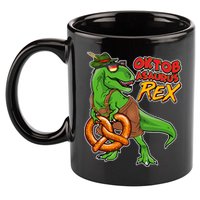 Oktob-Asaurus Rex 11oz C Handle Ceramic Mug
