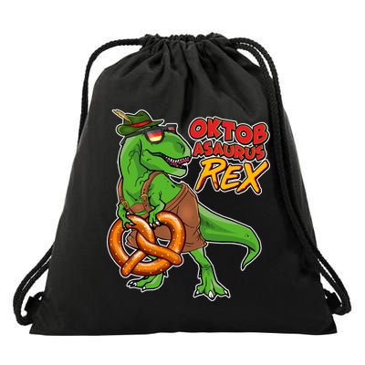 Oktob-Asaurus Rex Drawstring Bag