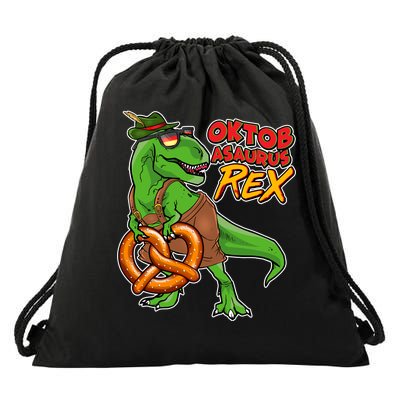 Oktob-Asaurus Rex Drawstring Bag