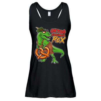 Oktob-Asaurus Rex Ladies Essential Flowy Tank