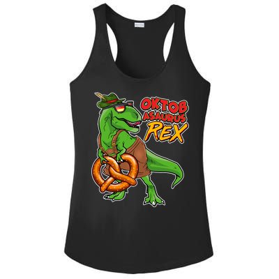 Oktob-Asaurus Rex Ladies PosiCharge Competitor Racerback Tank