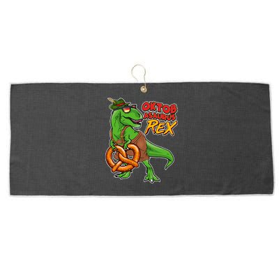 Oktob-Asaurus Rex Large Microfiber Waffle Golf Towel