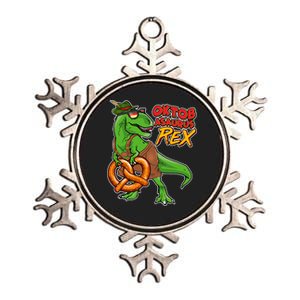 Oktob-Asaurus Rex Metallic Star Ornament