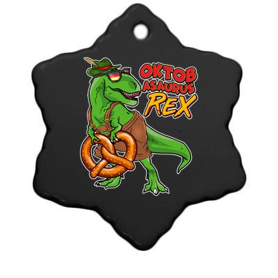 Oktob-Asaurus Rex Ceramic Star Ornament