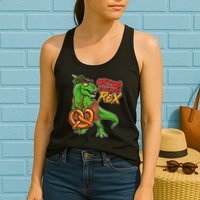 Oktob-Asaurus Rex Womens Tank Top