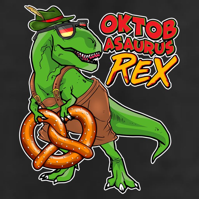 Oktob-Asaurus Rex Golf Towel
