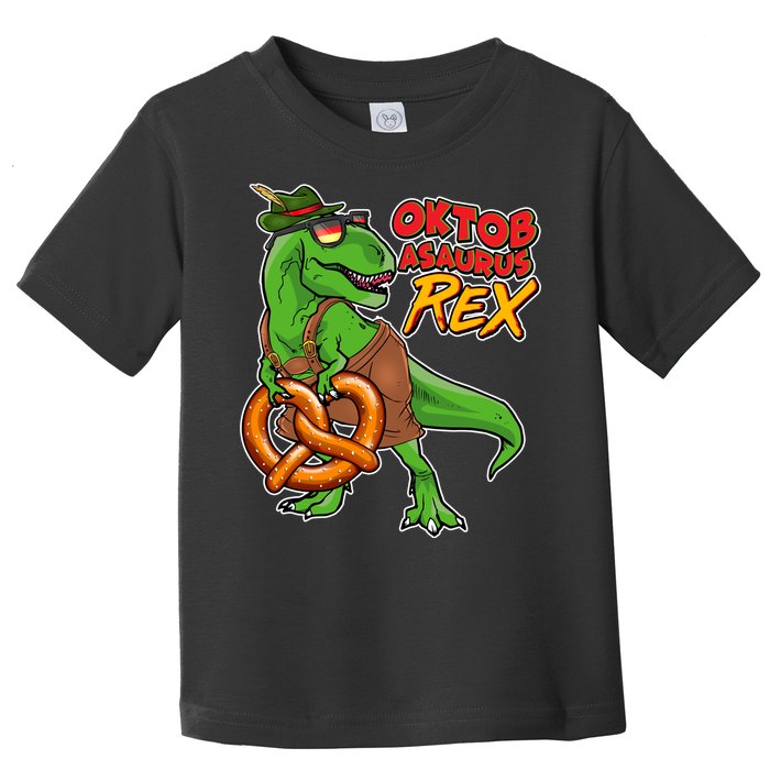 Oktob-Asaurus Rex Toddler T-Shirt