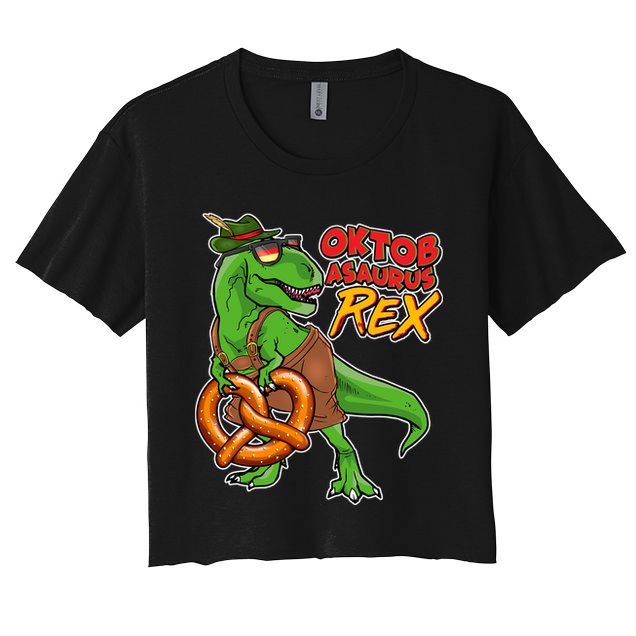 Oktob-Asaurus Rex Crop Top