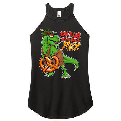 Oktob-Asaurus Rex Women's Perfect Tri Rocker Tank