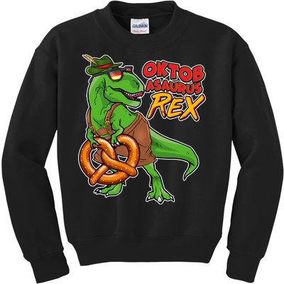 Oktob-Asaurus Rex Kids Sweatshirt