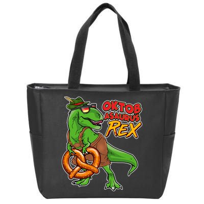 Oktob-Asaurus Rex Zip Tote Bag