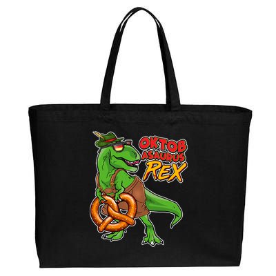 Oktob-Asaurus Rex Cotton Canvas Jumbo Tote