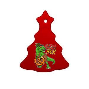 Oktob-Asaurus Rex Ceramic Tree Ornament