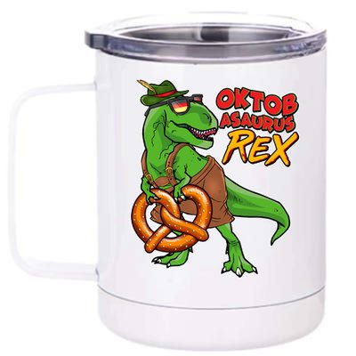 Oktob-Asaurus Rex 12 oz Stainless Steel Tumbler Cup