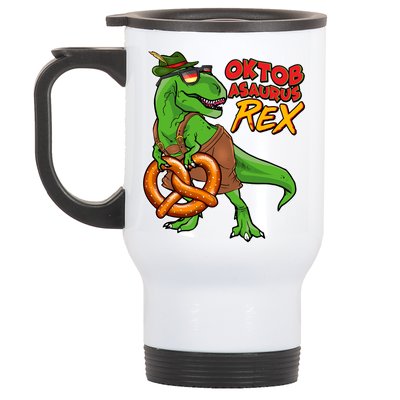 Oktob-Asaurus Rex Stainless Steel Travel Mug