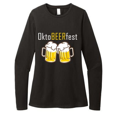 OktoBEERfest Womens CVC Long Sleeve Shirt