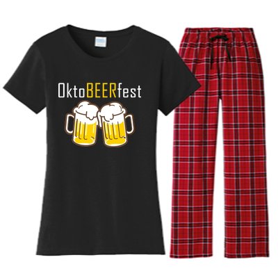 OktoBEERfest Women's Flannel Pajama Set