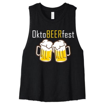 OktoBEERfest Women's Racerback Cropped Tank