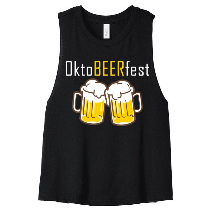 OktoBEERfest Women's Racerback Cropped Tank