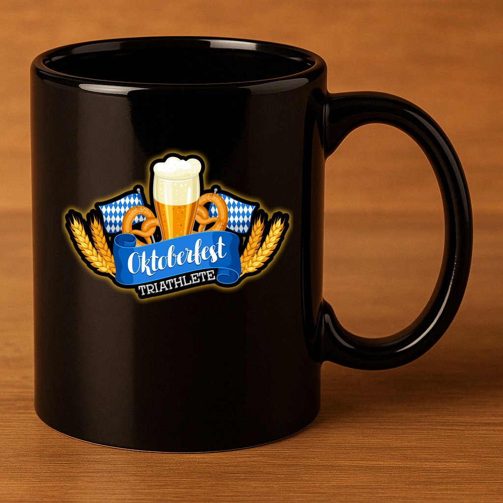 Oktober Fest Triathlete  11oz C Handle Ceramic Mug