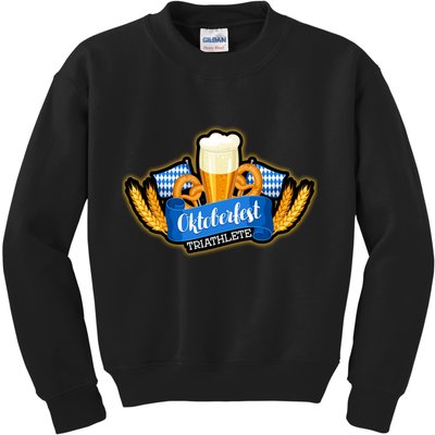 Oktober Fest Triathlete  Kids Sweatshirt
