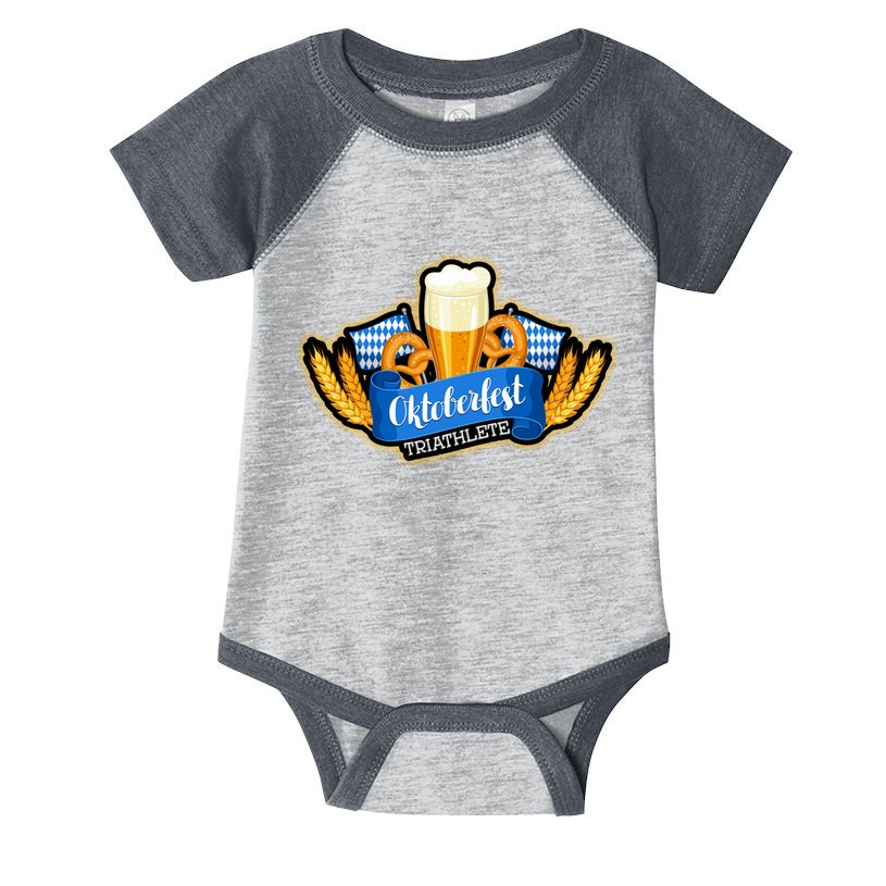 Oktober Fest Triathlete  Infant Baby Jersey Bodysuit