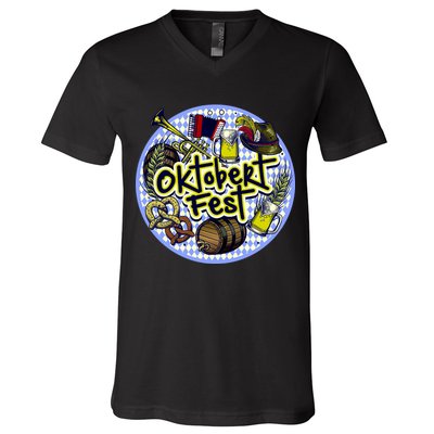 Oktoberfest V-Neck T-Shirt