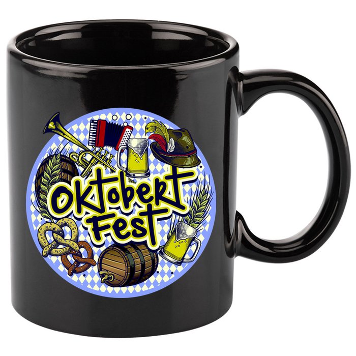 Oktoberfest 11oz C Handle Ceramic Mug