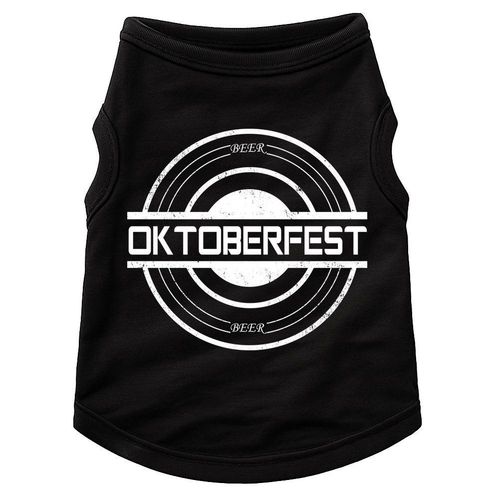 Oktoberfest Beer Emblem Doggie Tank