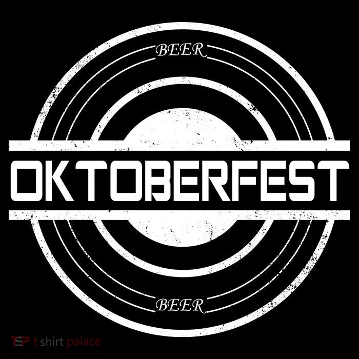 Oktoberfest Beer Emblem Womens T-Shirt