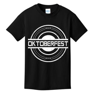 Oktoberfest Beer Emblem Kids T-Shirt