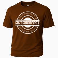 Oktoberfest Beer Emblem Cooling Performance Crew T-Shirt