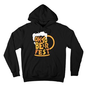 Oktoberfest Beer Fest Logo Hoodie