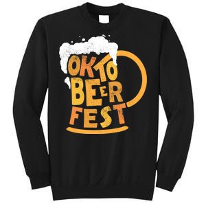 Oktoberfest Beer Fest Logo Sweatshirt